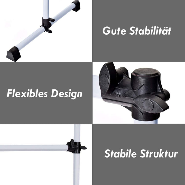 GOPLUS Ballettstange, Ballet-Bar, Stretchstange, höhenverstellbar, für Kinder und Erwachsene, 120 x