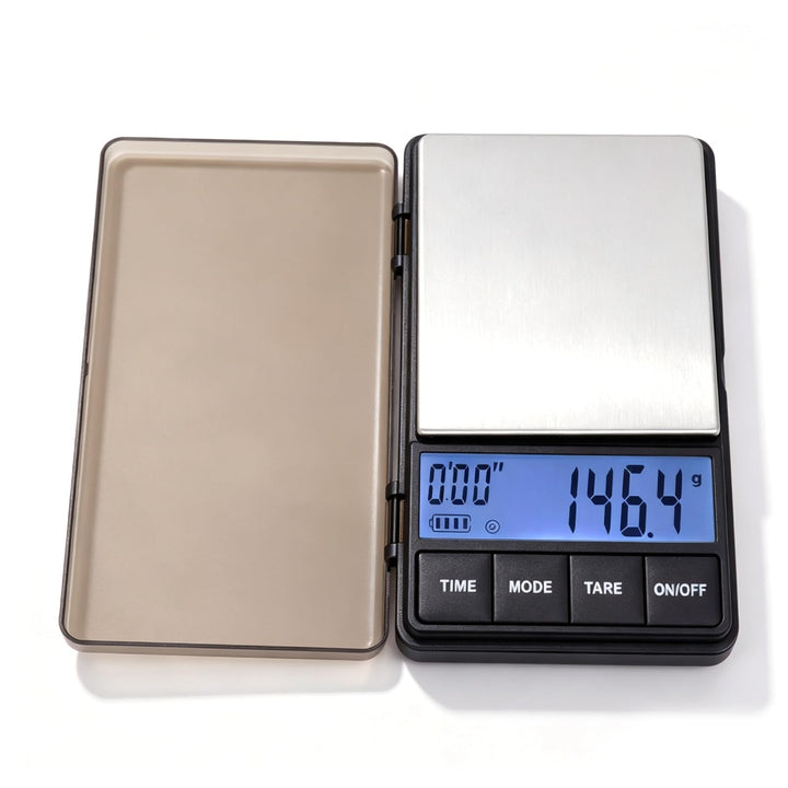 Cyrank Espresso-Kaffeewaage Mit Timer, Tropfkaffeewaage, Espresso Waage, Kleine Taschen-Kaffeewaage,