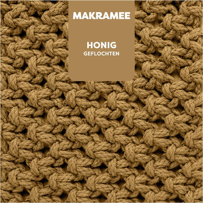 myboshi Makramee-Garn, geflochten 4mm, Made in Germany, Naturgarn, das Kreativgarn für orientalische