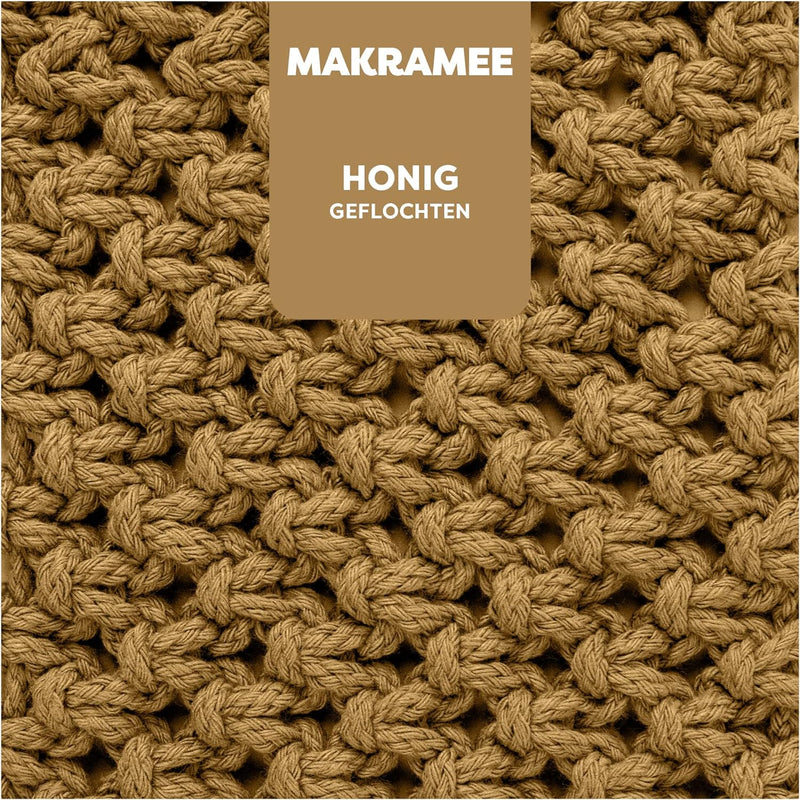 myboshi Makramee-Garn, geflochten 4mm, Made in Germany, Naturgarn, das Kreativgarn für orientalische