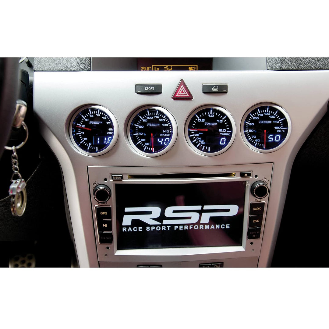 RSP "Depo Type" LED-Wassertemperaturanzeige, elektrisch, 52 mm
