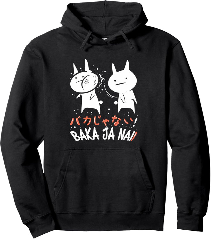 Baka Ja Nai I Anime Hasen Manga Pullover Hoodie