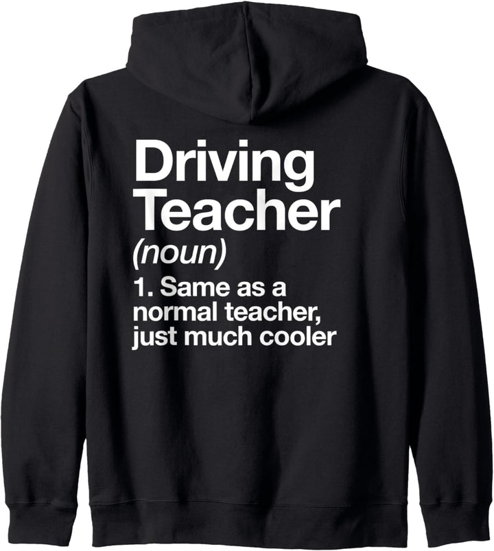 Fahrlehrer Definition Lustige Schule Kapuzenjacke