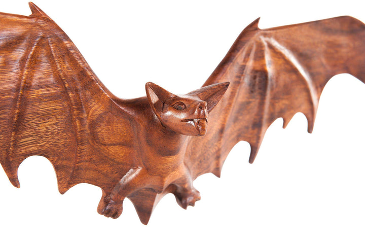 Windalf Gothic Wandbild FLAPP 49 cm Vampir-Fledermaus Wandrelief Wandobjekt Holzbild Handarbeit aus