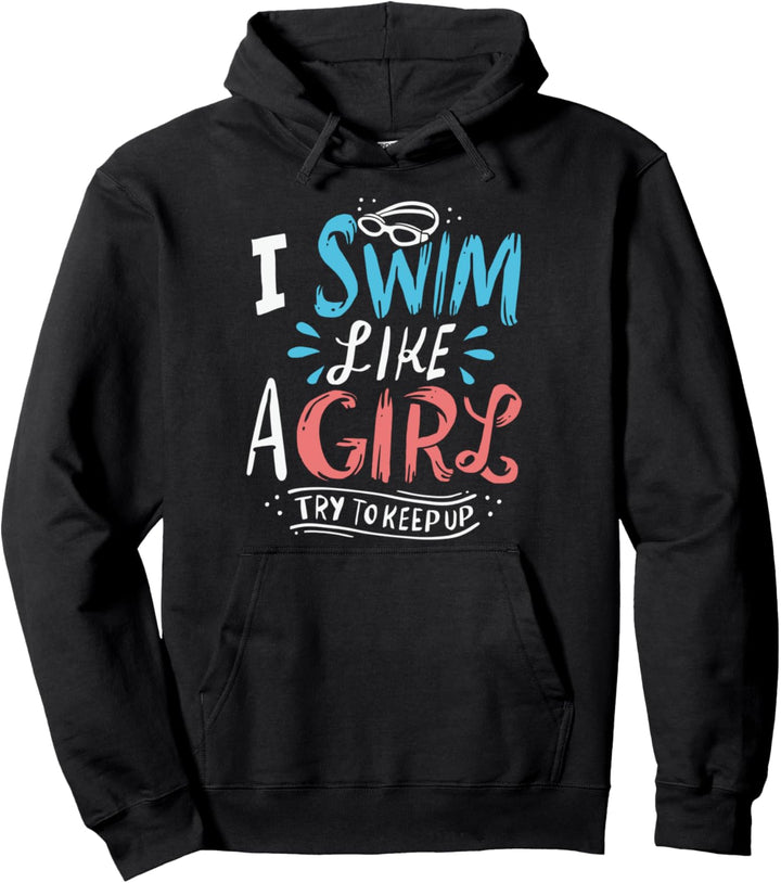 Schwimmen Schwimmen Pullover Hoodie
