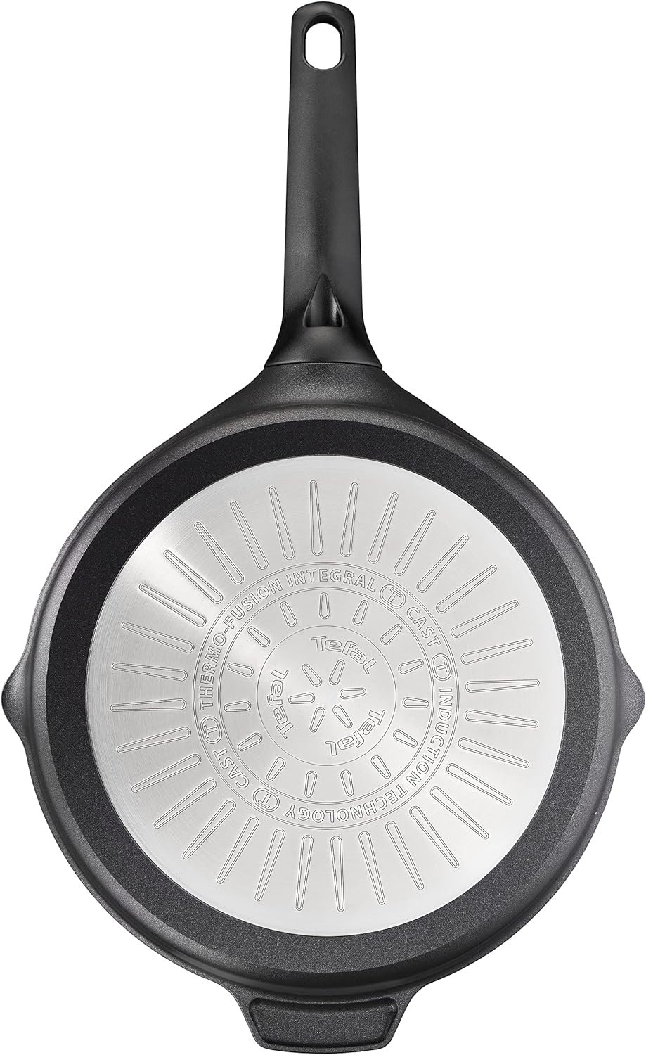 Tefal E24933 Robusto Aluguss Schmorpfanne 26 cm mit Deckel | einfache Reinigung | Antihaftversiegelu