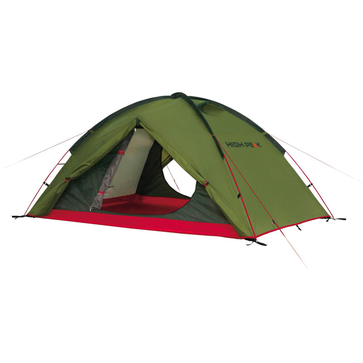 High Peak Woodpecker 3 LW Zelt Oliv/rot 2022 Camping-Zelt