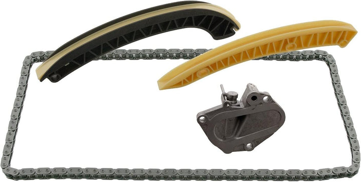 febi bilstein 30497 Steuerkettensatz für Nockenwelle, mit Gleitschienen und Kettenspanner , 1 Stück