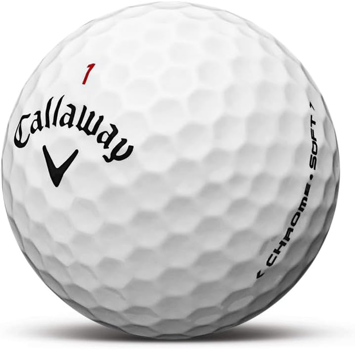 .Callaway Chrome Soft - Individuell Bedruckt mit Ihrem Text Bild oder Logo 12 Stk, 12 Stk