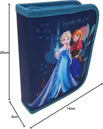 Theonoi Pferd Federmäppchen Federtasche Federmappe Mäppchen Etui 2 Fach Doppeldecker Schüleretui Sti