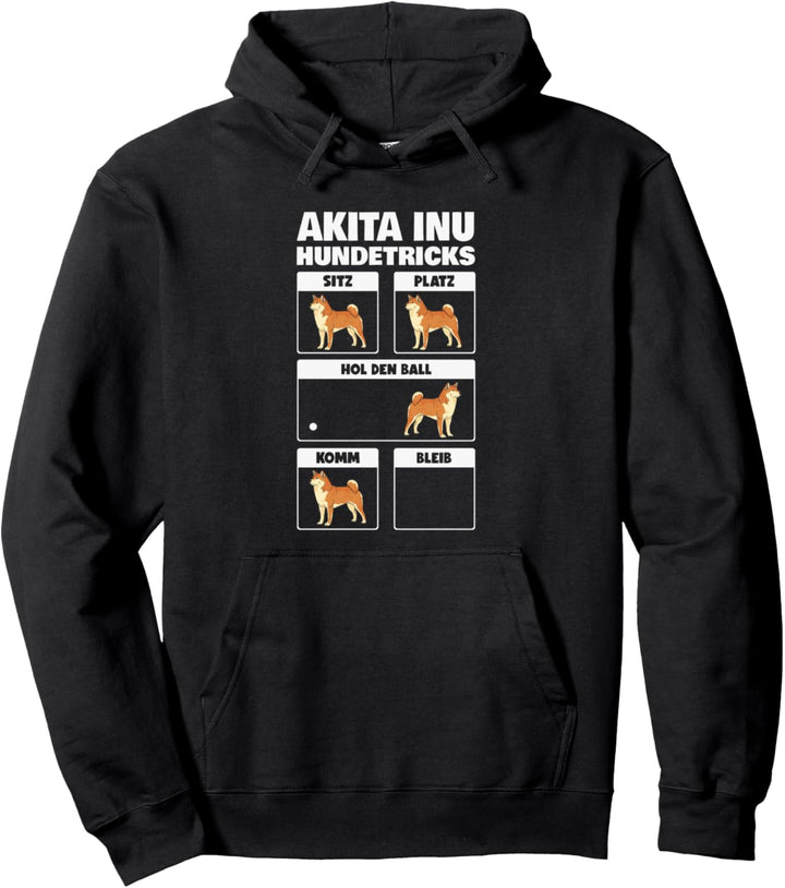 Akita Inu Hundetricks Pullover Hoodie
