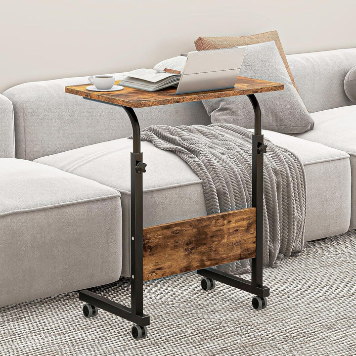 sogesfurniture höhenverstellbar Laptoptisch Computertisch mit Tablet Steckplatz, 60 * 40cm PC Tisch