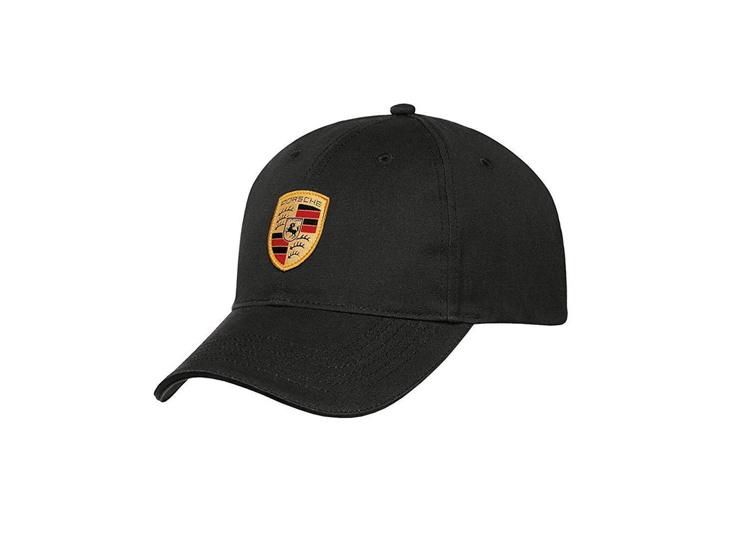 Porsche Porsche Black Crest Logo Cap, offiziell lizenziert
