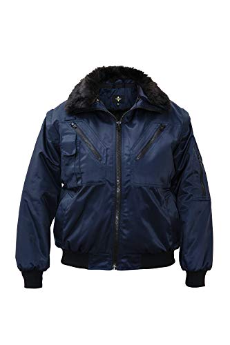 Korntex Pilotenjacke Arbeitsjacke Wasserdicht Winddicht Navy - S S Navy, S Navy