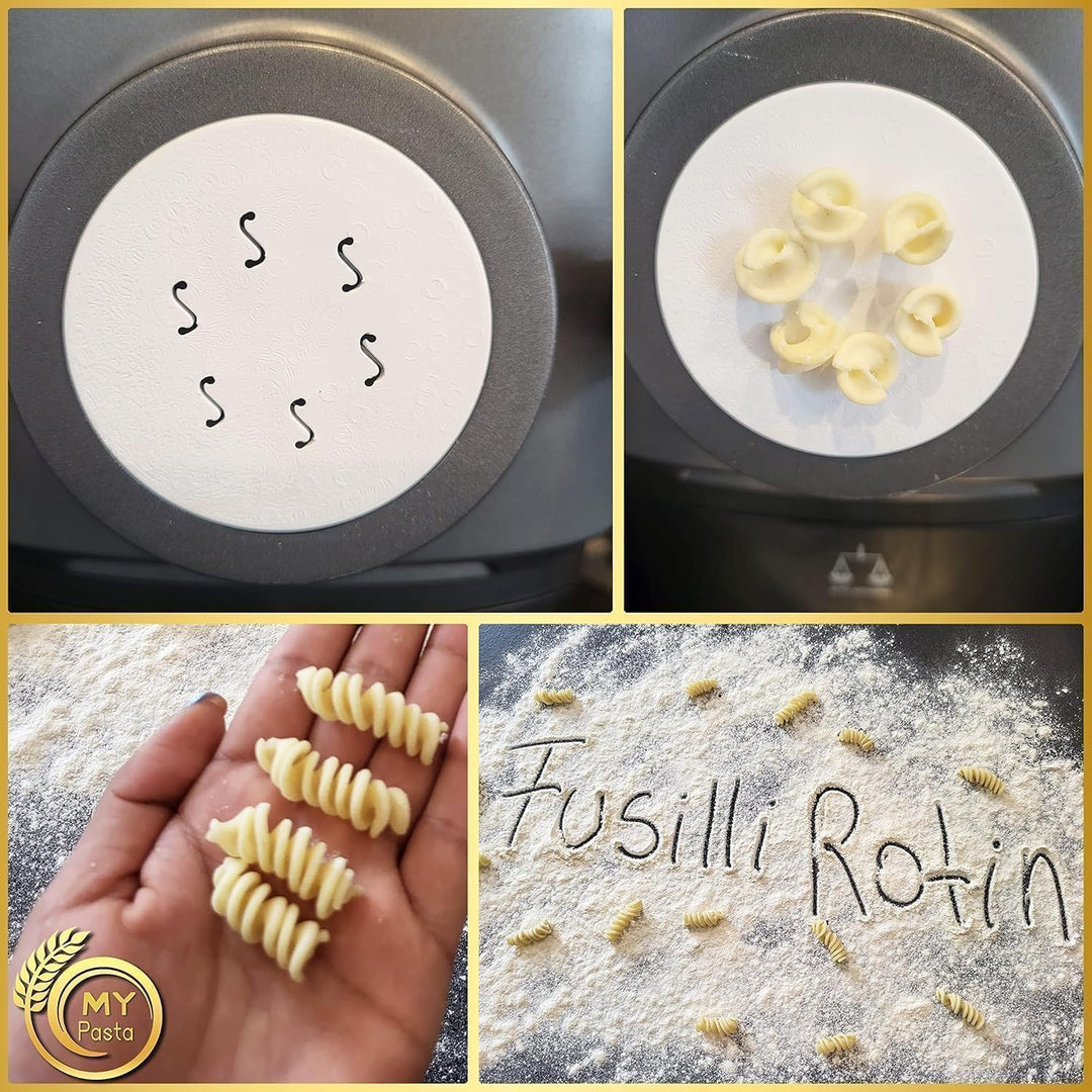 MY PASTA - Fusilli Rotini - Zubehör für Pastamaker - Pasta Disc kompatibel mit Philips Pasta Maker A