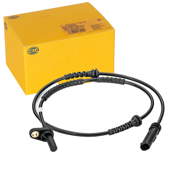 HELLA 6PU 012 806-441 Sensor, Raddrehzahl - 2-polig - Vorderachse beidseitig - Gesamtlänge: 988mm