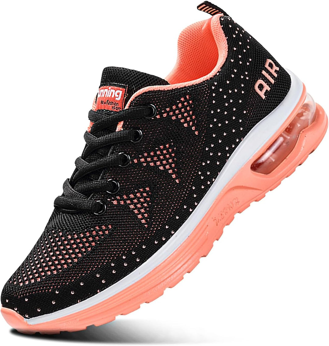 Sumateng Sneaker Damen Air Sportschuhe rutschfest Atmungsaktiv Laufschuhe Luftpolster Turnschuhe Lei
