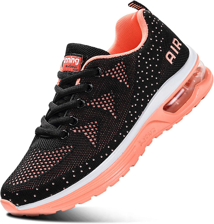 Sumateng Sneaker Damen Air Sportschuhe rutschfest Atmungsaktiv Laufschuhe Luftpolster Turnschuhe Lei