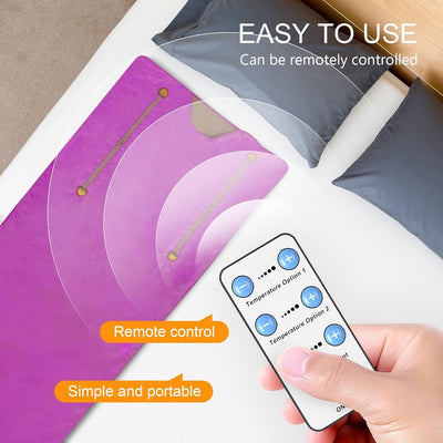 VAYOTOY Infrarot-Saunadecke 2 Zone Digital Heim Saunadecke Professionel Detox Therapie Sauna Tragbar