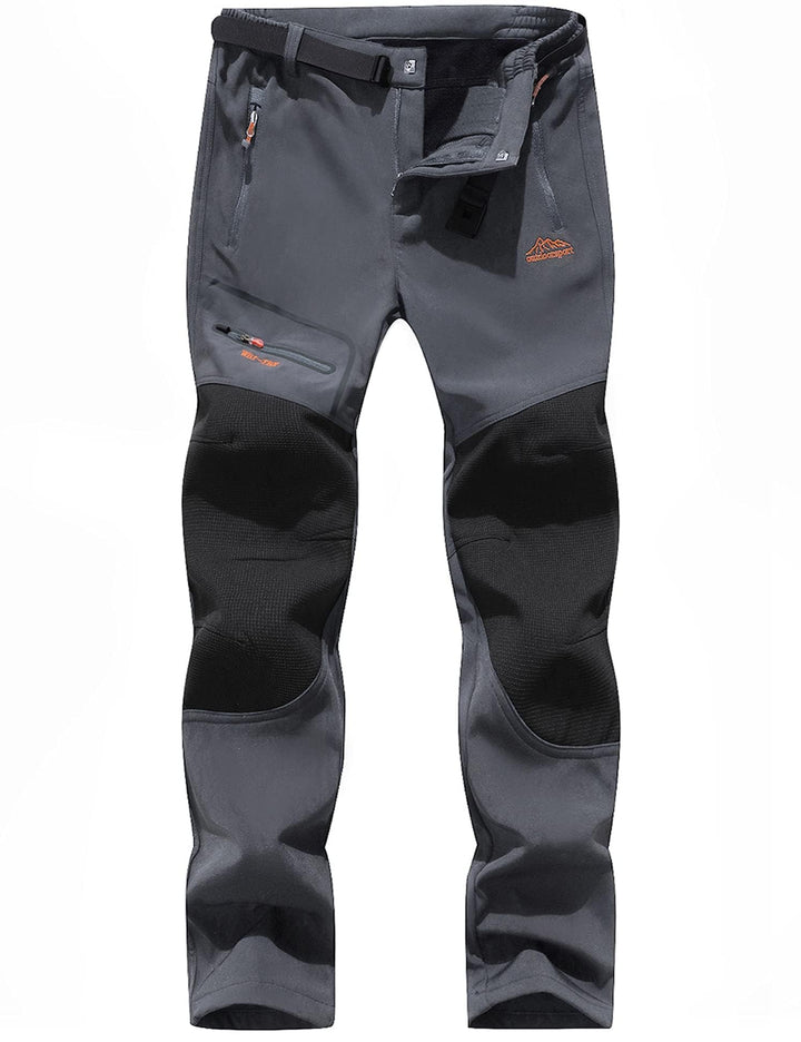BenBoy Herren Wanderhose Wasserdicht Softshellhose Outdoorhose Winddicht Warm Gefüttert Skihose Snow