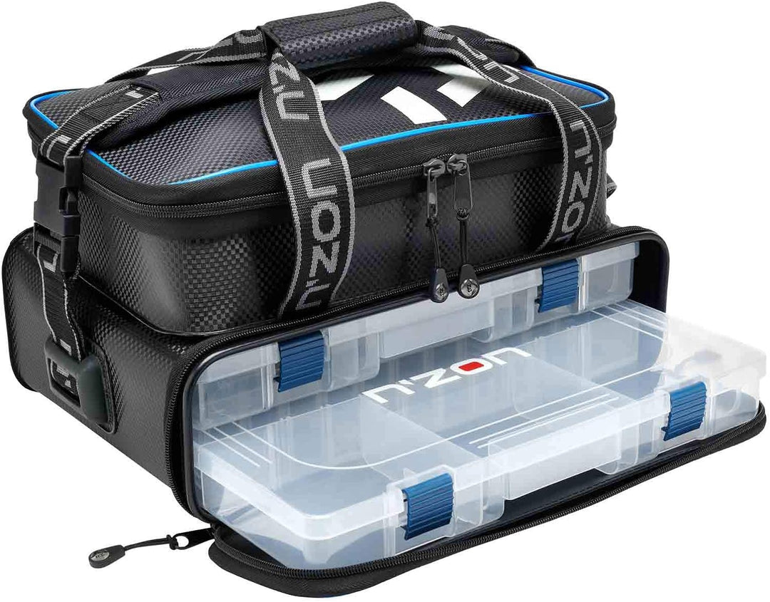 Daiwa - Bagage Feeder 2 Boites - 37x26x12cm - Noir - x2 - NZEVAFBM