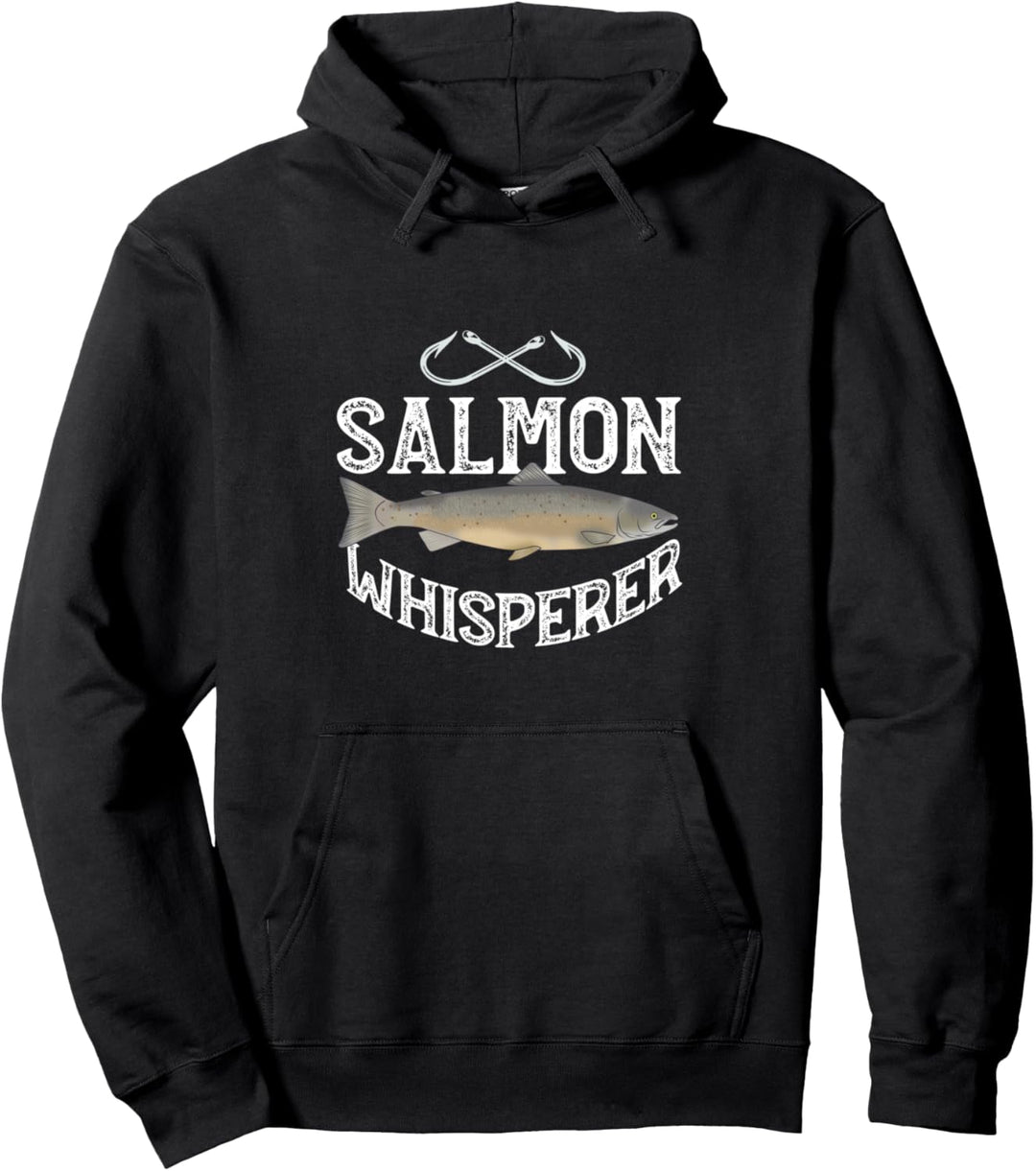 Lustiges Lachsfischen Süsswasser Salzwasser Fisch Geschenk Pullover Hoodie