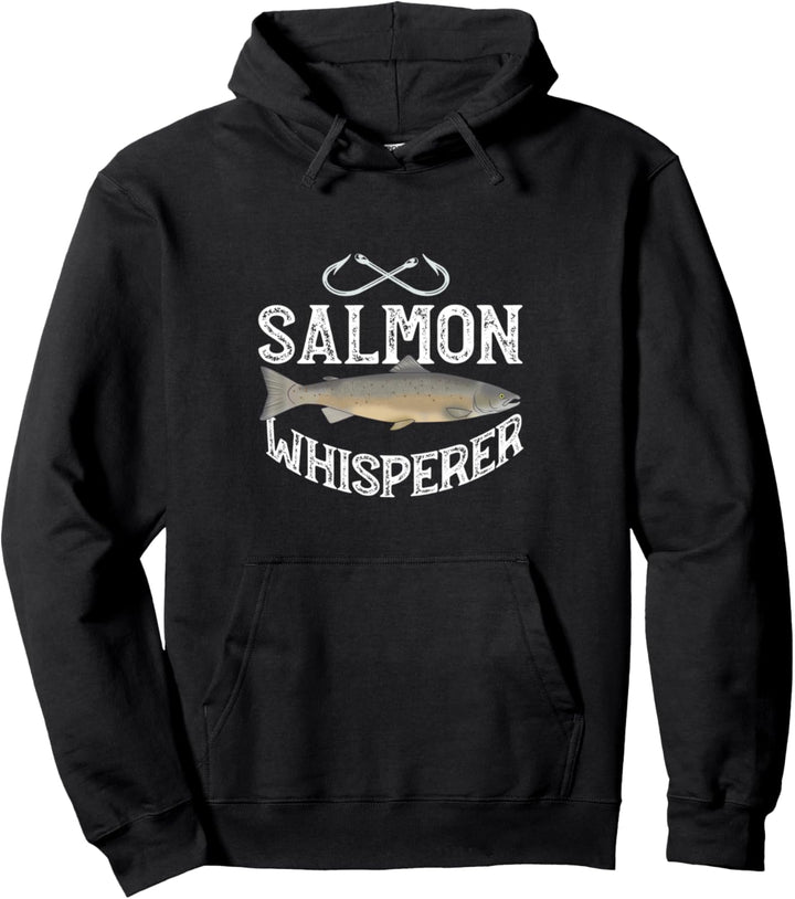 Lustiges Lachsfischen Süsswasser Salzwasser Fisch Geschenk Pullover Hoodie