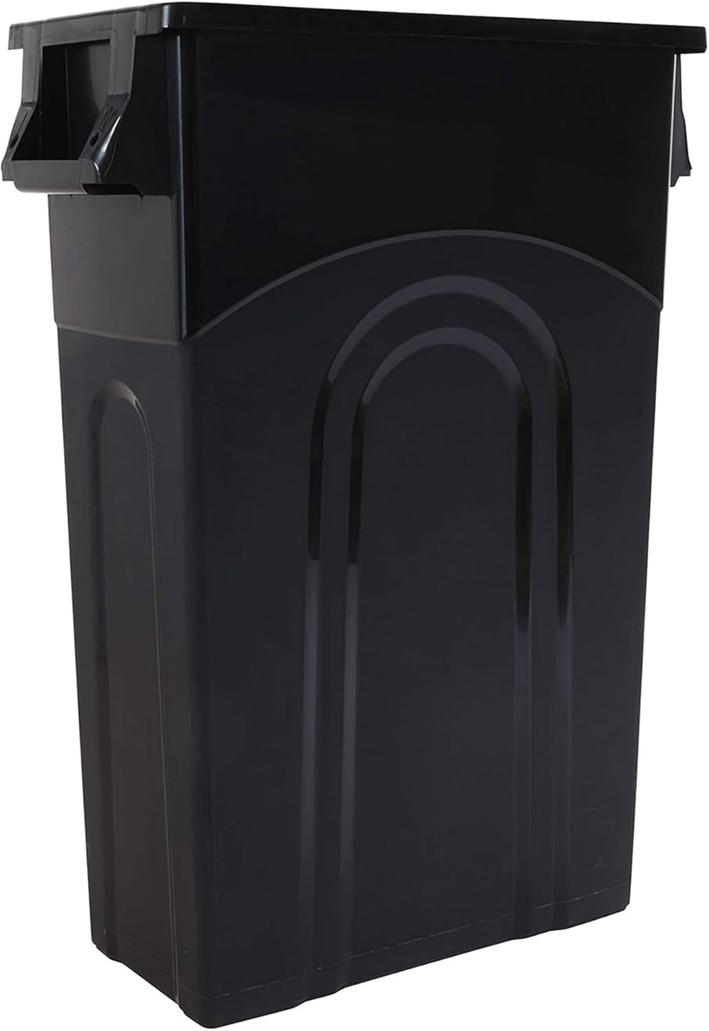 United Lösungen ti0032 highboy Sammelbehälter in schwarz, schwarz, 4er-Packung 4er-Packung Schwarz,