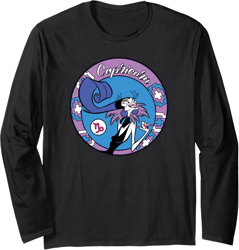 Disney Villains Yzma Capricorn Zodiac Langarmshirt