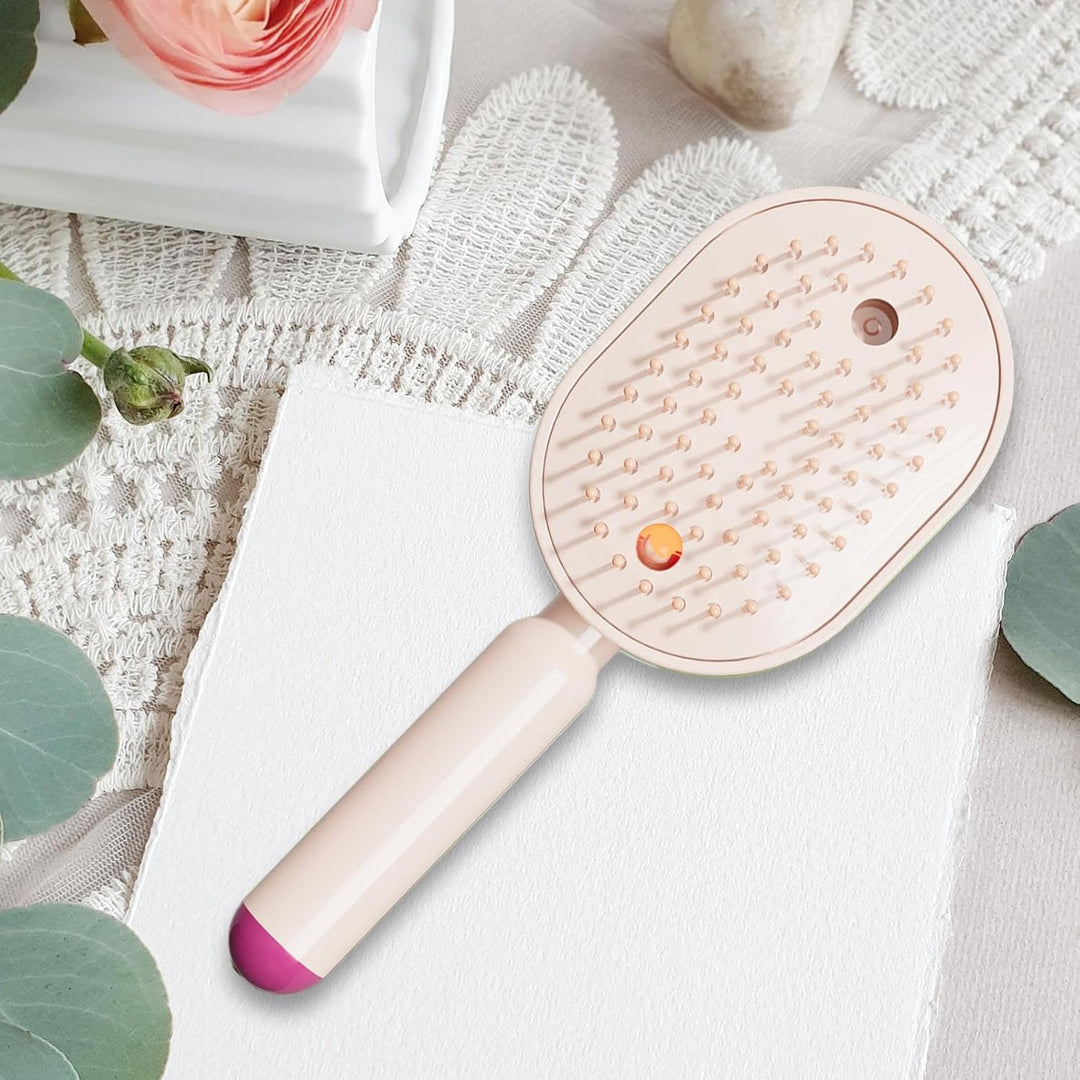 Haarbürste mit Wasser Spray,Vibrationskamm Pinsel Werkzeuge,Mit Rotem Licht Elektrische Air Cushion