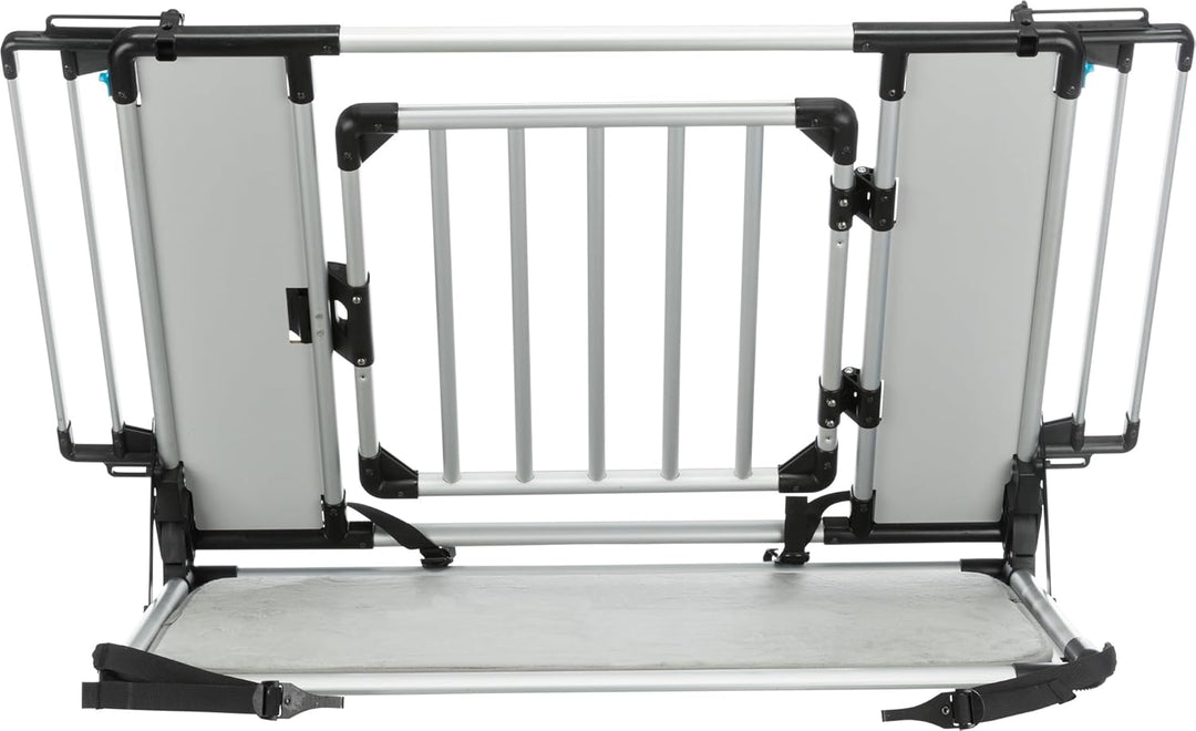 TRIXIE Universal-Heckgitter für Hunde - Macht den Kofferraum zur Transportbox - Winkel & Seitenteile