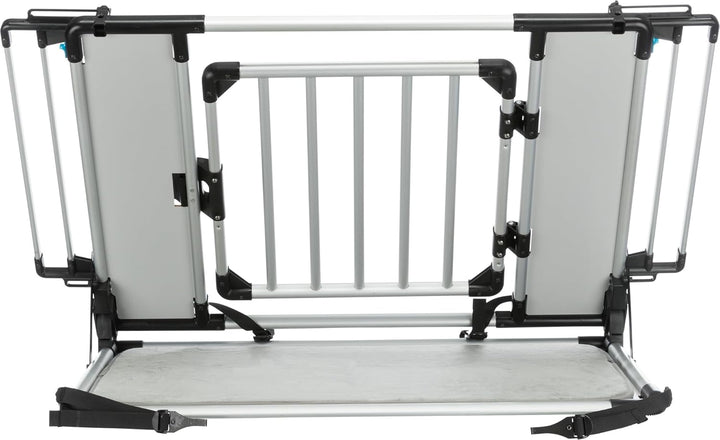 TRIXIE Universal-Heckgitter für Hunde - Macht den Kofferraum zur Transportbox - Winkel & Seitenteile