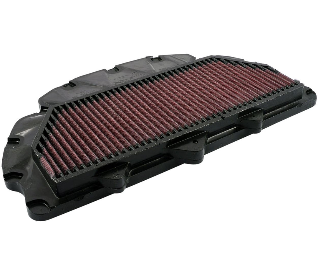 K&N HA-9502 Motorrad Tauschluftfilter, Rot