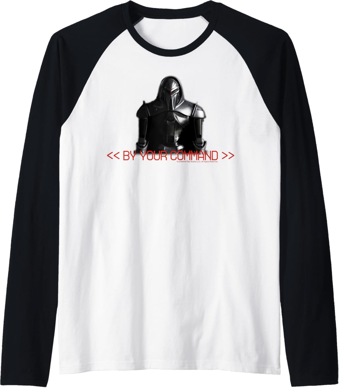 Battlestar Galactica Cylon By Your Command Portrait Raglan