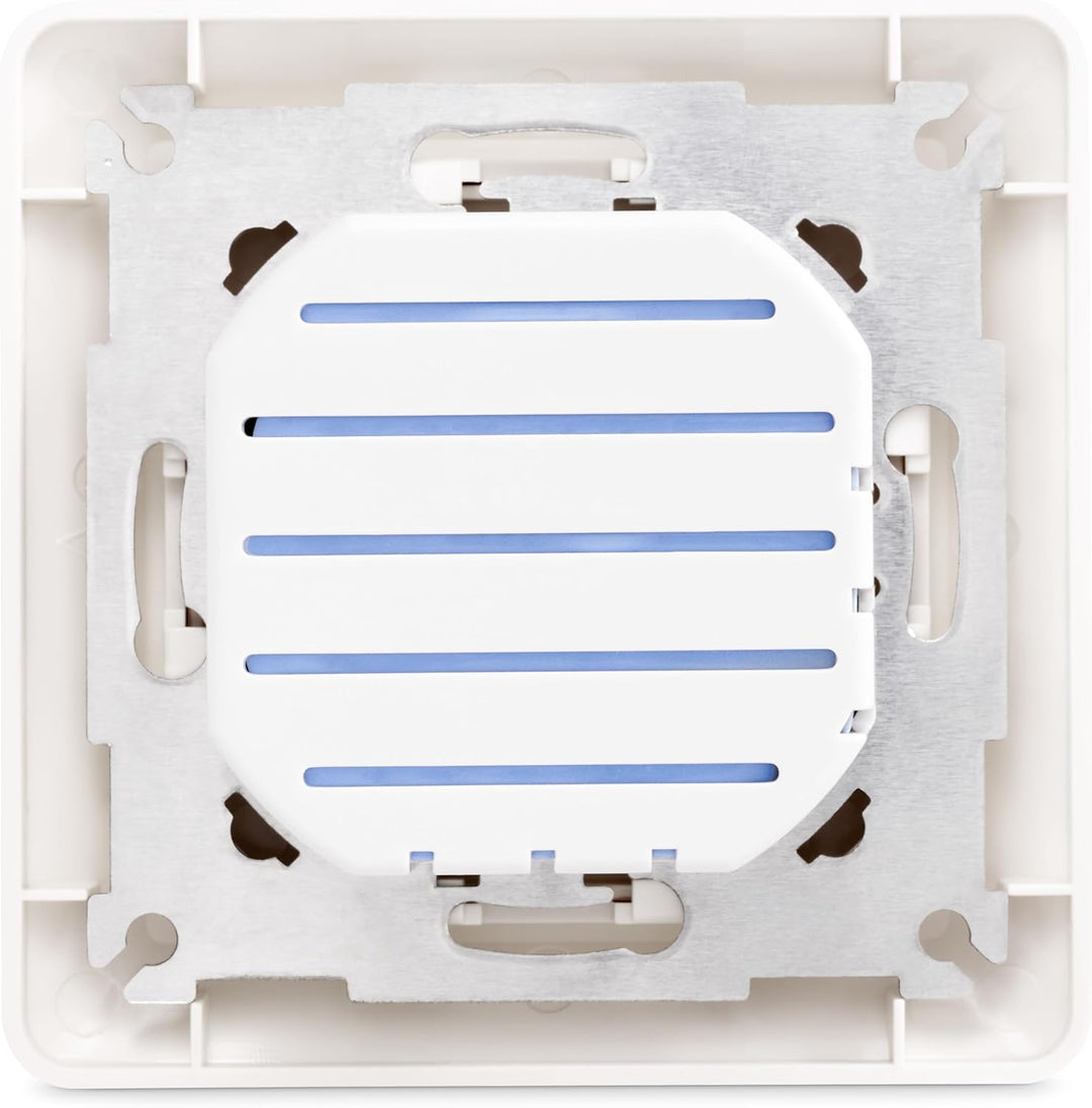 2x greenandco® gc-350 Unterputz LED und Halogen Dimmer 1-350 Watt, für Wechselschaltungen geeignet,