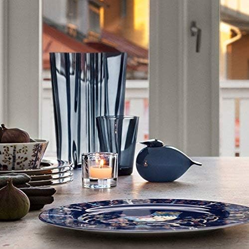 Iittala Birds by Toikka Kuulas regenblau 140 x 90 mm 14 x 9 x 10 cm Blau, 14 x 9 x 10 cm Blau