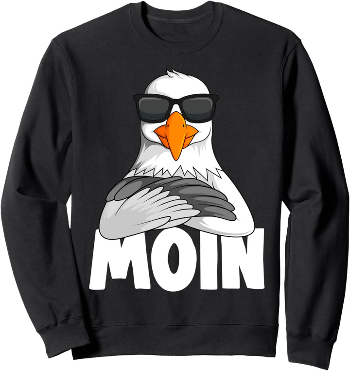 Möwe Moin Kinder Jungen Mädchen Möwen Sweatshirt