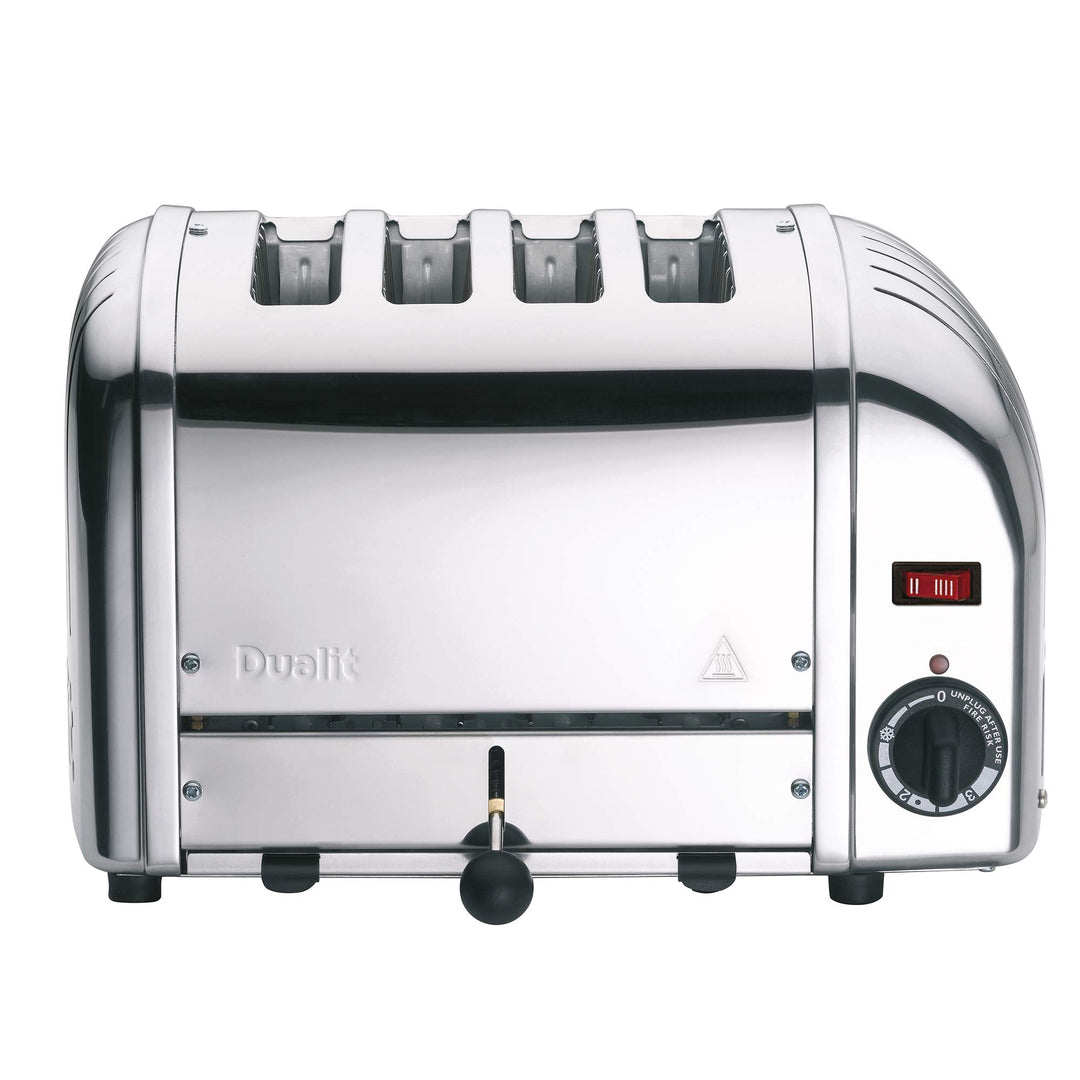 Dualit Classic Vario Toaster 4 Scheiben - Toaster Edelstahl Handgefertigt in GBR - Unique ProHeat® E
