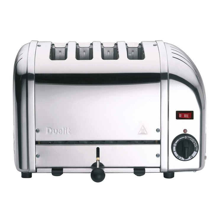 Dualit Classic Vario Toaster 4 Scheiben - Toaster Edelstahl Handgefertigt in GBR - Unique ProHeat® E