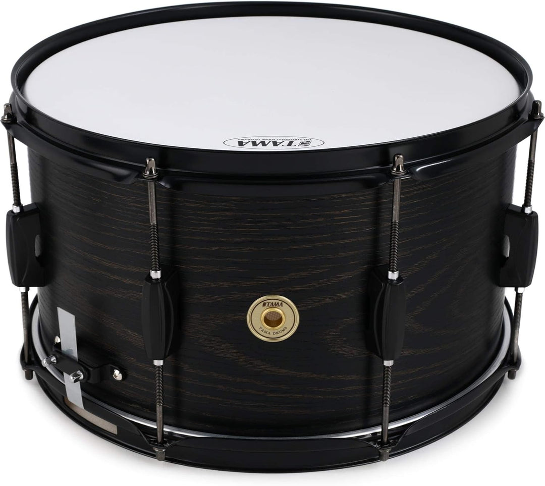 Tama WP148BK-BOW Woodwork Series - Snare Drum - 8" x 14" - Black Oak Wood