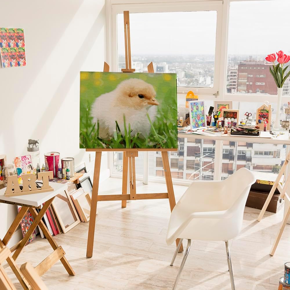 Artnapi Malen nach Zahlen Erwachsene mit Rahmen | DIY Handgemalt | Der Beginn eines neuen Lebens| Ki
