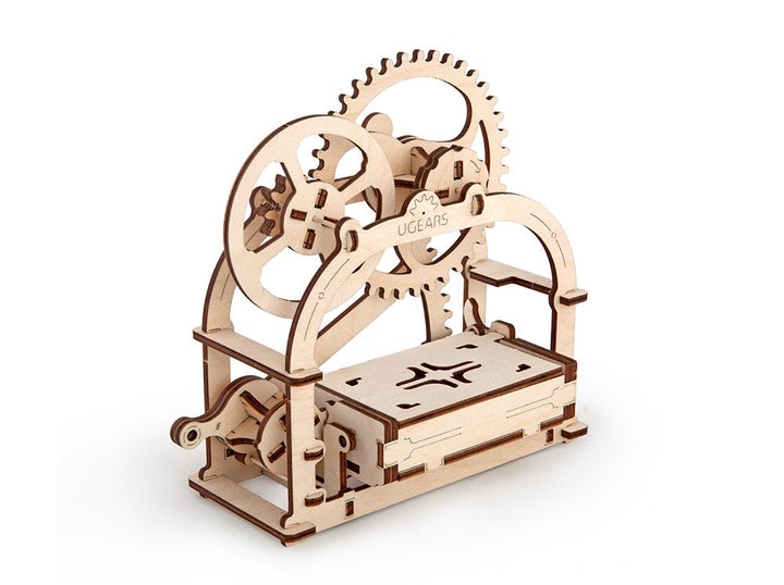 UGEARS Mechanische Box 3D Holzpuzzle für Erwachsene und Jugendliche - Originallagerung von Visitenka