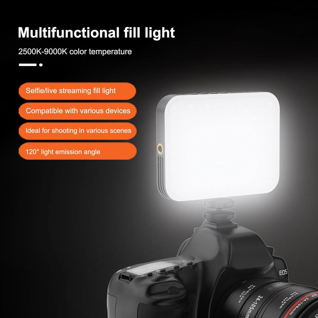156 LED Selfie Licht Handy, dimmbares Handy Licht 2500-9000K CRI 95 + 5000mAh Professionelles Videol
