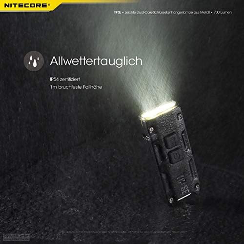 Nitecore Tip SE aufladbare Schlüsselanhängerlampe 700 Lumen Unbekannt, Unbekannt