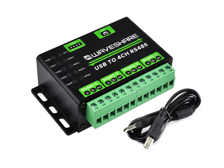 USB zu RS485 Konverter Kommunikationsmodul Erweiterung von USB zu 4CH RS485, Übertragungsdistanz bis