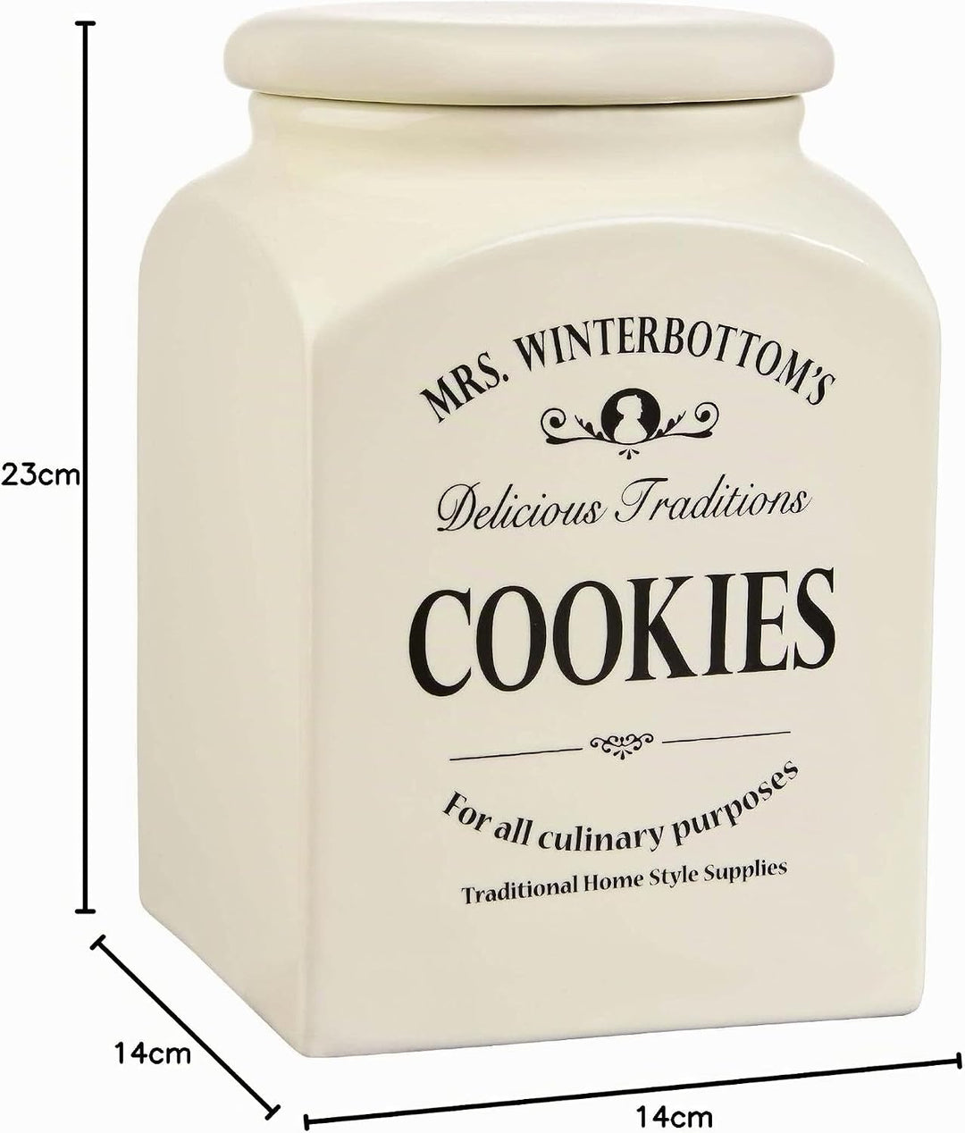 BUTLERS Plätzchendose 3 l -MRS. WINTERBOTTOM&