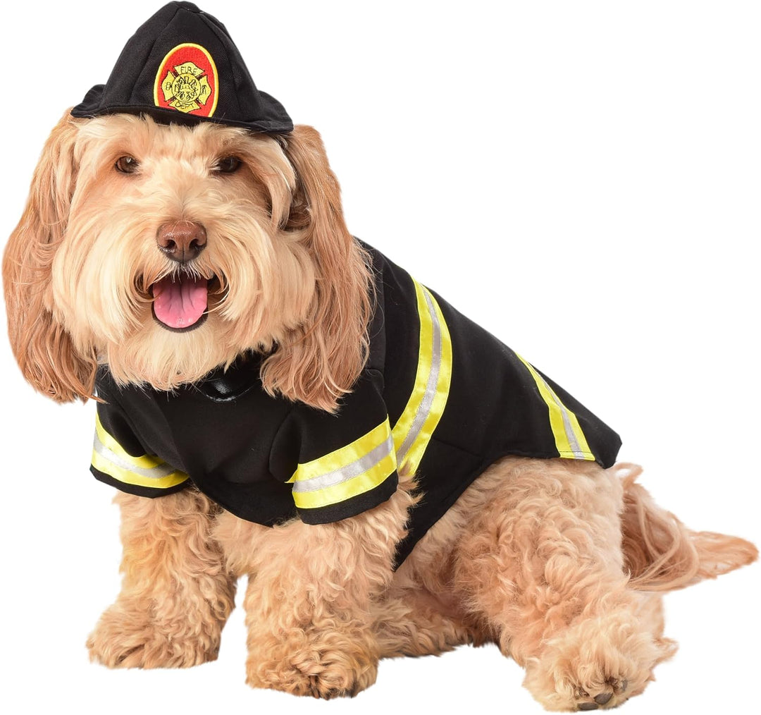 Rubie's Haustierkostüm, Feuerwehrmann, Large, merhfarbig