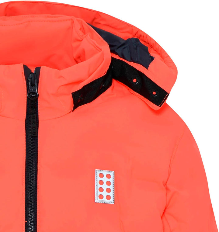 LEGO Jungen Jacket 104 Neon Red, 104 Neon Red