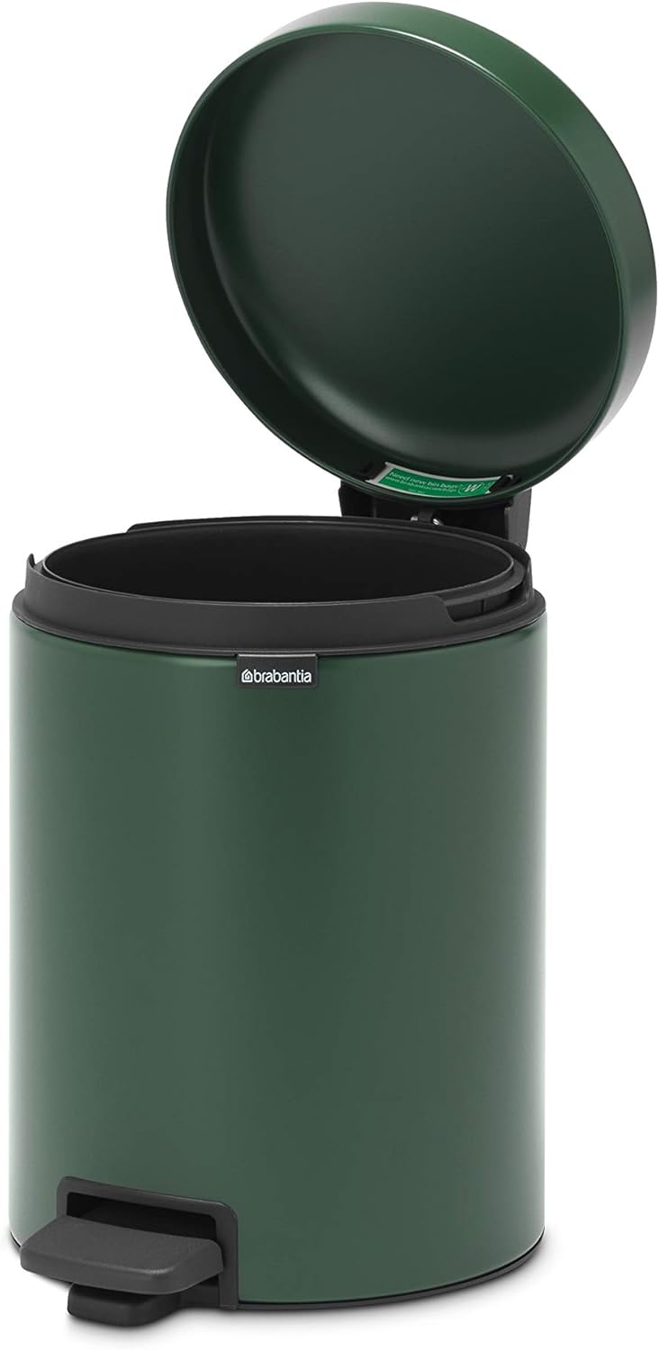 Brabantia Badezimmereimer, Pine Green, 5L 5 Liter Pine Green, 5 Liter Pine Green
