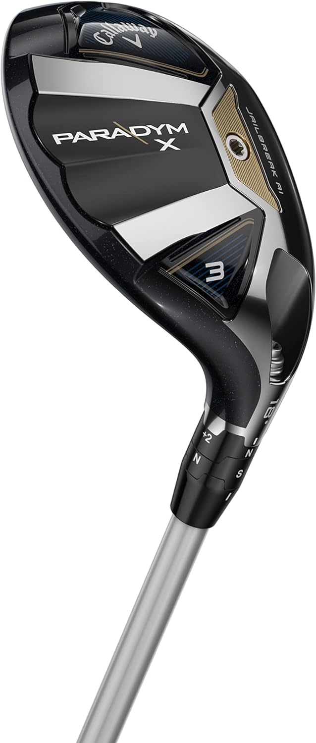 Callaway Golf 2023 Paradym X Hybrid Links graphitschaft Regulär 3 Hybrid, Links graphitschaft Regulä